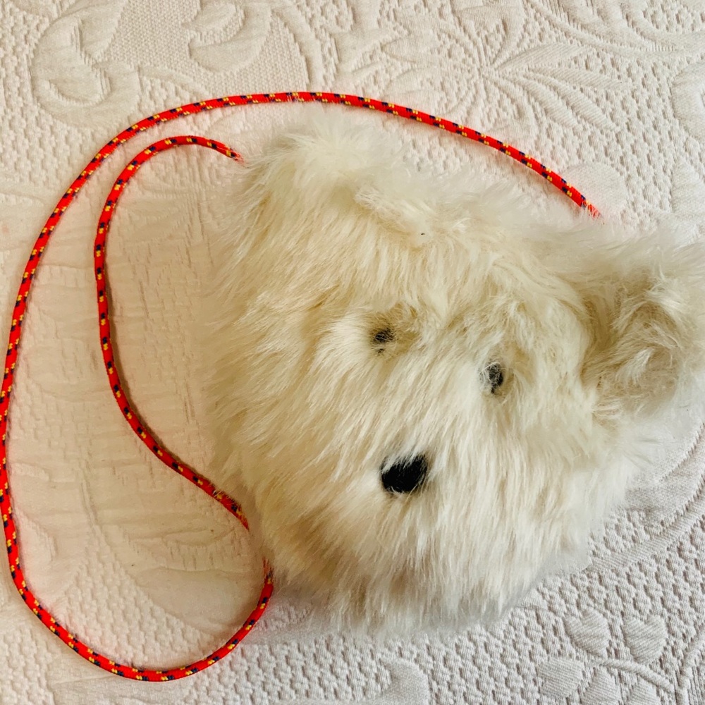 J Crew Crewcuts Fuzzy Bear Purse